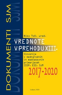 Digitalna vsebina dCOBISS (Vrednote v prehodu XIII. : Slovenija v mednarodnih in medčasovnih primerjavah : ISSP, ESS, SJM 2017-2020)