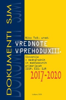 Digitalna vsebina dCOBISS (Vrednote v prehodu XIII. [Elektronski vir] : Slovenija v mednarodnih in medčasovnih primerjavah : ISSP, ESS, SJM 2017-2020)