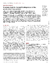 Digitalna vsebina dCOBISS (Structural basis for the multitasking nature of the potato virus Y coat protein [Elektronski vir])