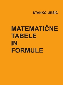 Digitalna vsebina dCOBISS (Matematične tabele in formule : [priročnik za osnovne in srednje šole])