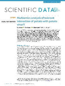 Digitalna vsebina dCOBISS (Multiomics analysis of tolerant interaction of potato with potato virus Y [Elektronski vir])