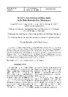 Digitalna vsebina dCOBISS (Review of heterobranch molluscs fauna in the Boka Kotorska Bay, Montenegro)