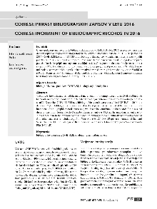 Digitalna vsebina dCOBISS (COBIB.SI [Elektronski vir] : prirast bibliografskih zapisov v letu 2016 = COBIB.SI : increment of bibliographic records in 2016)