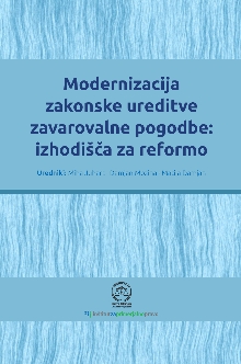 Digitalna vsebina dCOBISS (Modernizacija zakonske ureditve zavarovalne pogodbe : izhodišča za reformo)