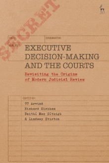 Digitalna vsebina dCOBISS (Executive decision-making and the courts : revisiting the origins of modern judicial review)