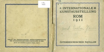 Digitalna vsebina dCOBISS (Österreichische Abteilung der internationalen Kunstausstellung Rom 1911)