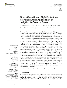 Digitalna vsebina dCOBISS (Grass growth and ▫$N_2O$▫ emissions from soil after application of jellyfish in coastal areas : Elektronski vir)