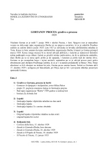 Digitalna vsebina dCOBISS ([Gortanov proces] [Dokumentarno gradivo])