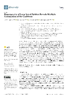 Digitalna vsebina dCOBISS (Biogeography of long-jawed spiders reveals multiple colonization of the Caribbean [Elektronski vir])