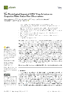 Digitalna vsebina dCOBISS (The physiological impact of GFLV virus infection on grapevine water status : first observations [Elektronski vir])