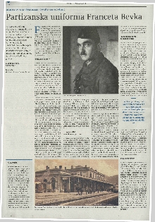 Digitalna vsebina dCOBISS (Partizanska uniforma Franceta Bevka : stalna postavitev Goriškega muzeja v Pomniku miru na Cerju)