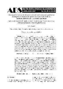 Digitalna vsebina dCOBISS (The impact of sewage discharge on nutrients and community production in a lagoon environment (Lagoon of Strunjan, Gulf of Trieste, northern Adriatic Sea) - a revisited experiment [Elektronski vir] = Vpliv vnosa komunalnih odplak na hranila in produkcijo v lagunarnem okolju (Strunjanska laguna) - ponovni ogled poskusa / Jadran Faganeli)