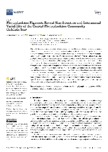 Digitalna vsebina dCOBISS (Phytoplankton pigments reveal size structure and interannual variability of the coastal phytoplankton community (Adriatic Sea) [Elektronski vir])