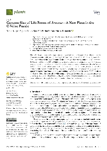 Digitalna vsebina dCOBISS (Genome size of life forms of Araceae : a new piece in the C-value puzzle [Elektronski vir])