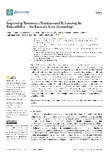 Digitalna vsebina dCOBISS (Improving taxonomic practices and enhancing its extensibility—an example from araneology [Elektronski vir])