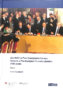 Digitalna vsebina dCOBISS (The OSCE in post-communist Europe : towards a Pan-European security identity 1990-1996. Vol. 2)