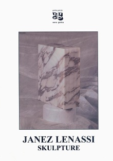 Janez Lenassi : skulpture :... (naslovnica)