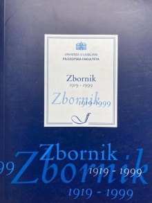 Zbornik : 1919-1999 (naslovnica)