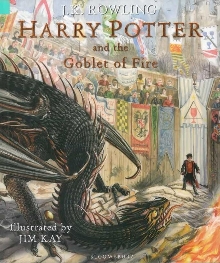 Harry Potter and the goblet... (cover)