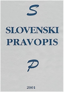 Slovenski pravopis (naslovnica)