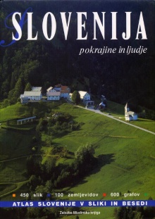 Slovenija : pokrajine in lj... (naslovnica)