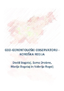 Geo-gerontološki observator... (naslovnica)