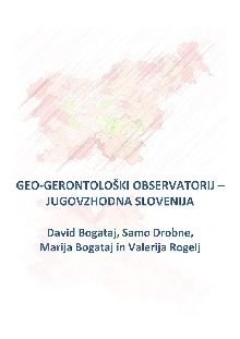 Geo-gerontološki observator... (naslovnica)