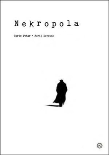 Nekropola : roman v stripu (naslovnica)