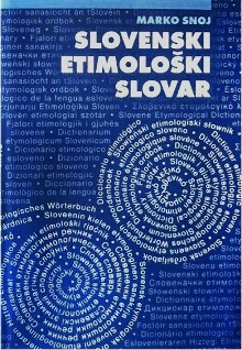 Slovenski etimološki slovar (naslovnica)