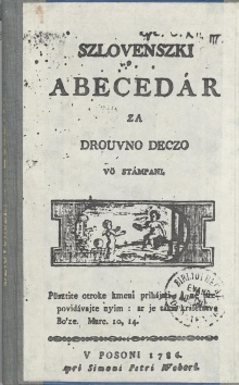 Szlovenszki abecedár za dro... (naslovnica)