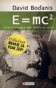 E=mc [na] 2 : življenjepis ... (naslovnica)