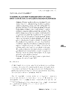 Turning platform workers in... (cover)