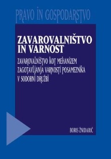 Zavarovalništvo in varnost ... (cover)