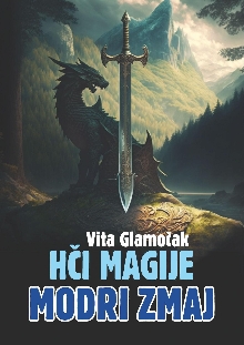 Hči magije.Modri zmaj (cover)