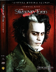 Sweeney Todd; Videoposnetek... (naslovnica)