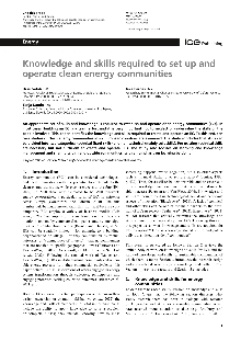 Knowledge and skills requir... (naslovnica)