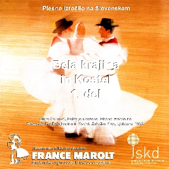 Slovenski ljudski plesi.Bel... (naslovnica)