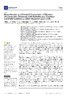 Hyperthermia as a potential... (cover)
