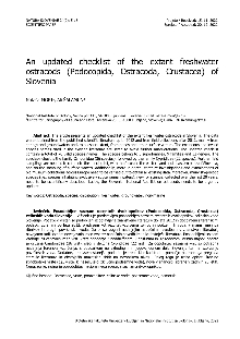 An updated checklist of the... (naslovnica)