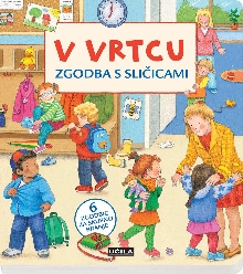 V vrtcu : zgodba s sličicam... (naslovnica)