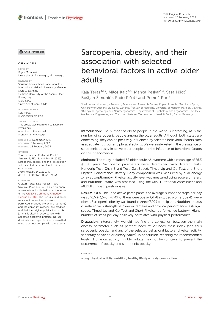 Sarcopenia, obesity, and th... (naslovnica)