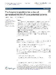 The Neumann problem for a c... (naslovnica)