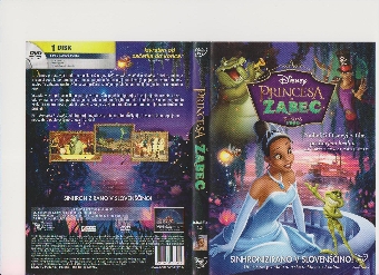 The princess and the frog; ... (cover)