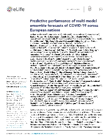 Predictive performance of m... (naslovnica)