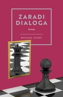 Zaradi dialoga : roman (naslovnica)