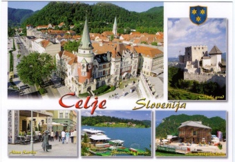 Celje, Slovenija; Slikovno ... (naslovnica)
