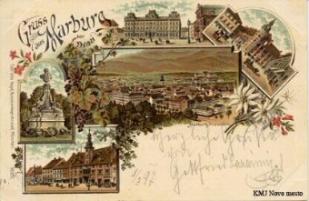 Gruss aus Marburg an der Dr... (naslovnica)