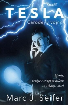 Tesla : čarodej v vojni : g... (naslovnica)
