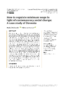 How to regulate minimum wag... (cover)