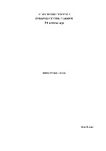 Vzroki za selitev starejših... (naslovnica)